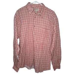 Wilderness Perfect For The Breeze Mens Long Sleeve Button Up Size M 100%…